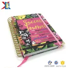 Custom Printing Diary Planner Hardcover Paper Spiral Notebook Success Journal