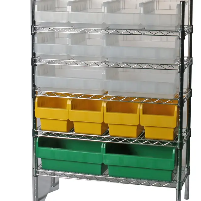 plastic stacking shelf