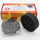 HongQiang Round Shape Instant Light Coconut Shell BBQ Charcoal