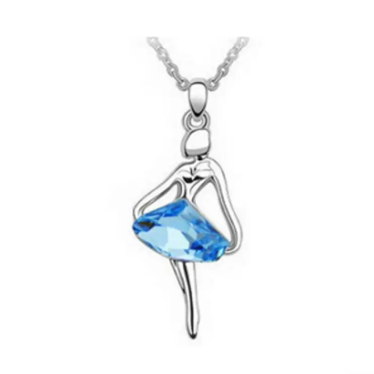 2015 women new hot selling Austrian Crystal Ballet Dance Dancing Girl Pendant Charm fashion Necklace
2015 women new hot selling Austrian Crystal Ballet Dance Dancing Girl Pendant Charm fashion Necklace