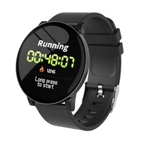 

Cheap IP67 Waterproof Custom Fitness Pedometer Smartwatch Sport Round Smart Watch