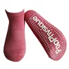 Thick Terry Bamboo Yoga Sock Barre Grip Sock