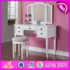 Latest design modern baby wooden dresser with mirror & 5 drawers W08H019-A1