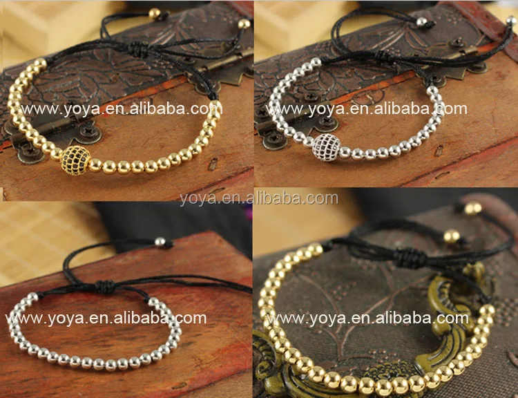 fashion 4mm bead macrame string bracelet.jpg