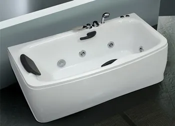 Simple massage acrylic bathtub for spa