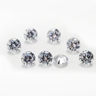 1000pcs/pack 1mm 2mm 3mm CZ Stone White Round Cubic Zirconia for Jewelry