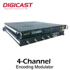 (DMB-9582) 4*HD MI HD/SD H.264/MPEG-2 Encoding Catv HD MI To RF Modulator