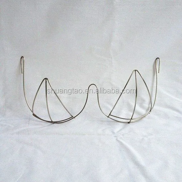 wire bra frame, metal boning, removable