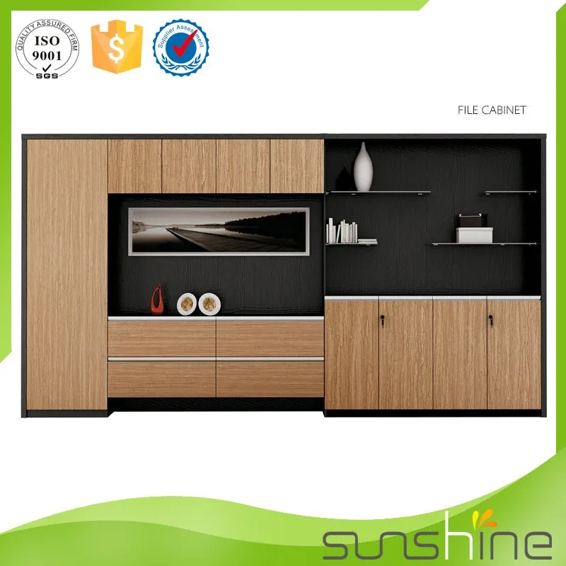 YS-ED02FC Sunshine Modern Furniture Wooden Office Storage File Cabinet (1).jpg
