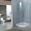 hinged frameless tub costs less shower enclosures