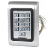 Waterproof IP68 RFID Card Door Access Controller With Wiegand 26 Output Work Voltage DC9V to 28V Backlight Keys Metal Access