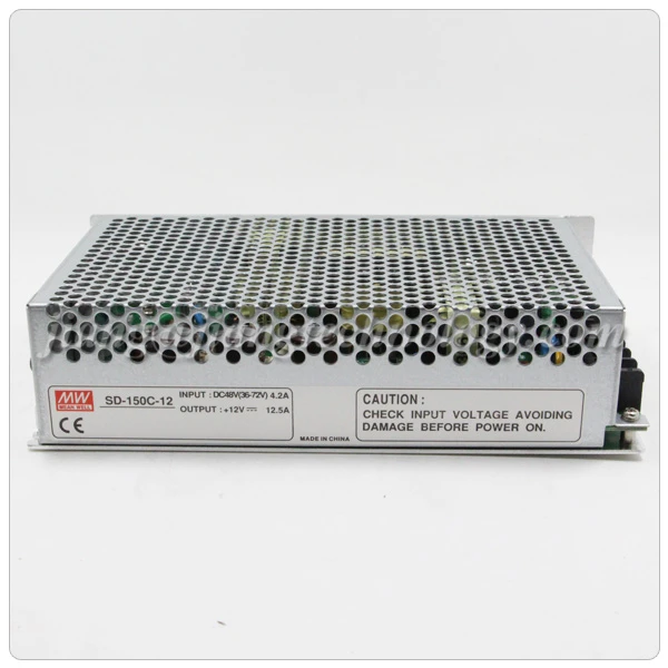 Meanwell SD-150C-24 150W 48VDC to 24VDC DC to DC Converter