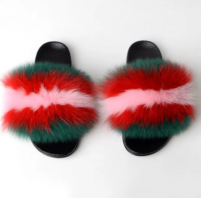 Hot Selling Fluffy Soft Fur Shoes Women Outdoor Fur Slippers Slides, Customized color 
Hot Selling Fluffy Soft Fur Shoes Women Outdoor Fur Slippers Slides, Customized color