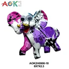 Home Decor Elephant Statues Customized Souvenir 3D Fridge Magnet