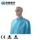 SF waterproof and anti-static protective clothing with collar