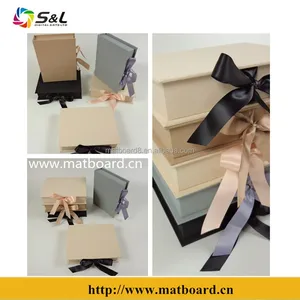 fancy portfolio box as gift presentation/photo box