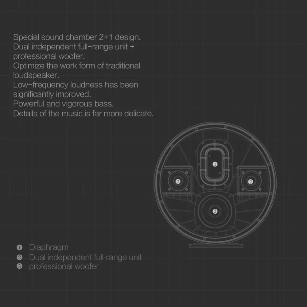 Nillkin portable subwoofer TWS bluetooth speaker with remote control home theater wireless speaker with touch button - ANKUX.COM