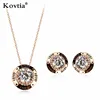 Hot Sale Artificial Jewelry Brazilian 18k Gold Gull Jewelry Sets Necklace Gold Factory Direct Jewellery