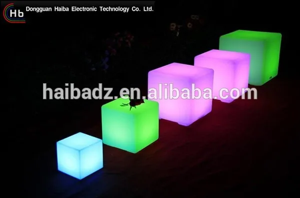 40 × 40 × 40センチrgbカラー充電式防水バーキューブ家具中国卸売サプライヤー-その他バー家具問屋・仕入れ・卸・卸売り
