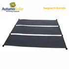 Black polyethylene Solar Pool Heating Collectors saving pool heating cost