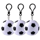 custom key chain football raincoat poncho disposable sex rain poncho/raincoat