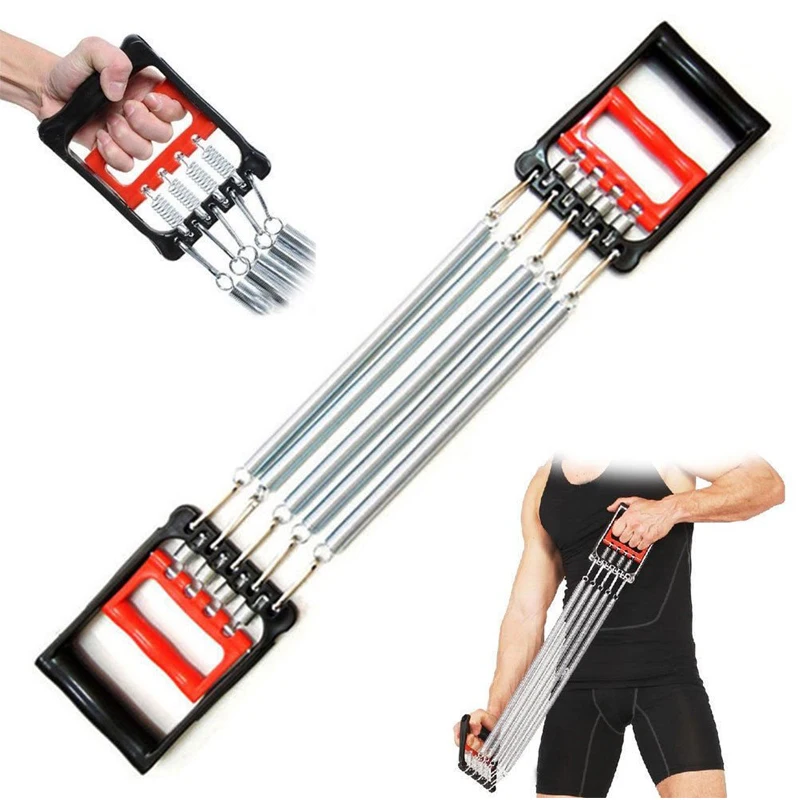 Portable Supply Chest Expander Sport Exercise Fitness Strength Exercise Resistance Elastic 5 Spring Resistance Bands
Portable Supply Chest Expander Sport Exercise Fitness Strength Exercise Resistance Elastic 5 Spring Resistance Bands