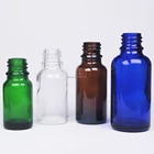 DIN 18mm 5ml 10ml 15ml 20ml 30ml 50ml 100ml Round Empty Dropper glass Bottle For Essential Oil