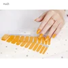 Wholesales factory price nail polish strips nail art glitter Nail wraps 2019