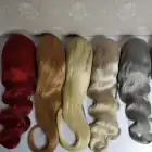 HD Transparent Lace Colored Wigs Raw 100 Virgin Brazilian Human Hair Lace Front Wig Cuticle Aligned Hair
