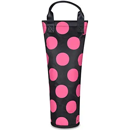 Insulated Single Bottle Wine Tote Carrier Travel Cooler Bag Purse Leather Handles, Blue / black or oem
Insulated Single Bottle Wine Tote Carrier Travel Cooler Bag Purse Leather Handles, Blue / black or oem