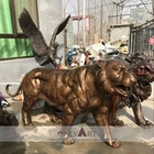 large outdoor decoration bronze tiger statue