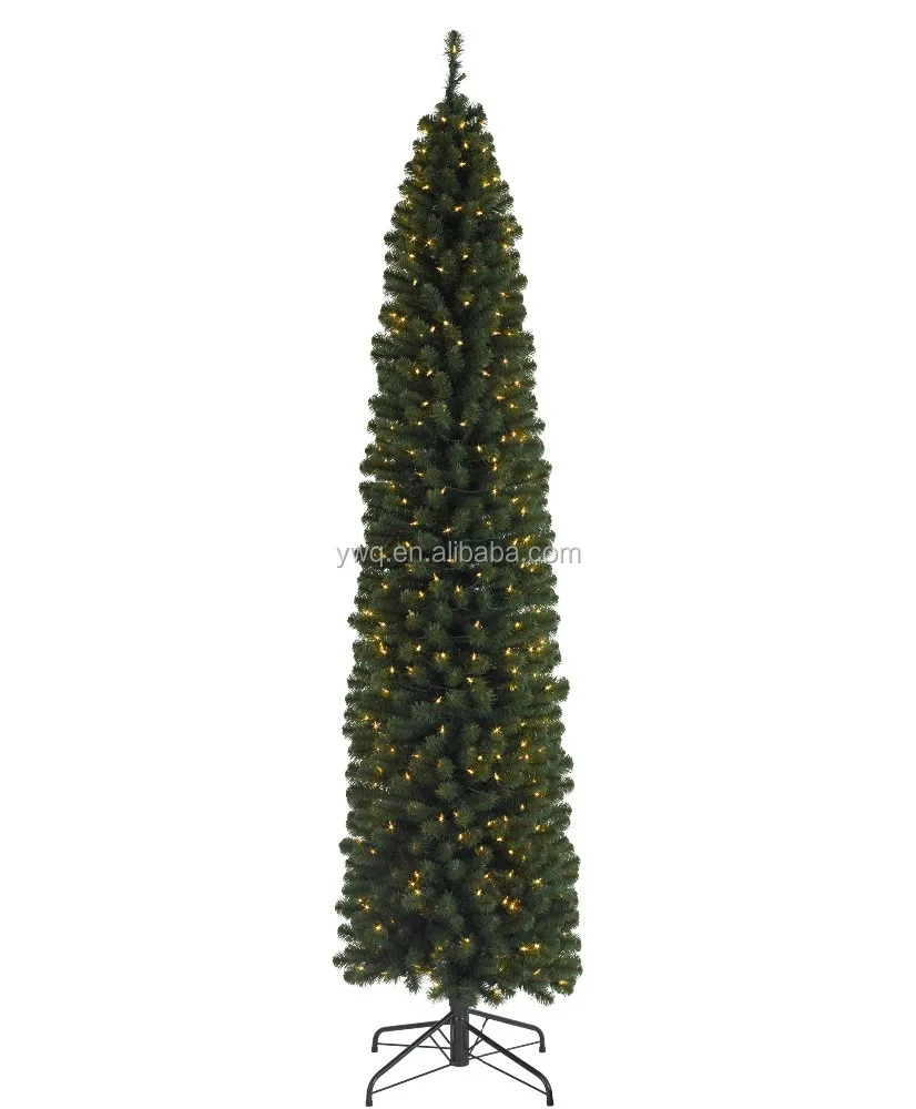 7ft тонкая Рождественская елка