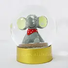Resin snowglobe wedding souvenirs polyresin snowglobe cute elephant Water Globe