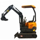 Factory outlet Chinese mini excavator 1 ton small crawler excavator for sale