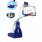 Sport equipment indoor Hydraulic adjustable portable basketball stand
