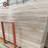 China serpeggiante white wood grain marble for white wood marble floor,white wood marble texture