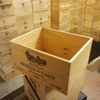 Retro style cedar wood custom logo beer packing wooden wine crate