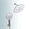 Oversized Rainfall Shower Head / Handheld Combo with Multi-setting Push Button Flow Control, shower bath combo