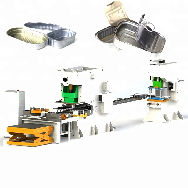 two piece tin can making machine / production line