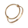 51646 Xuping 18k gold plated color jewelry baby bangles