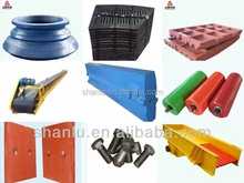 high chrome crusher spare parts blow bar and impact plate