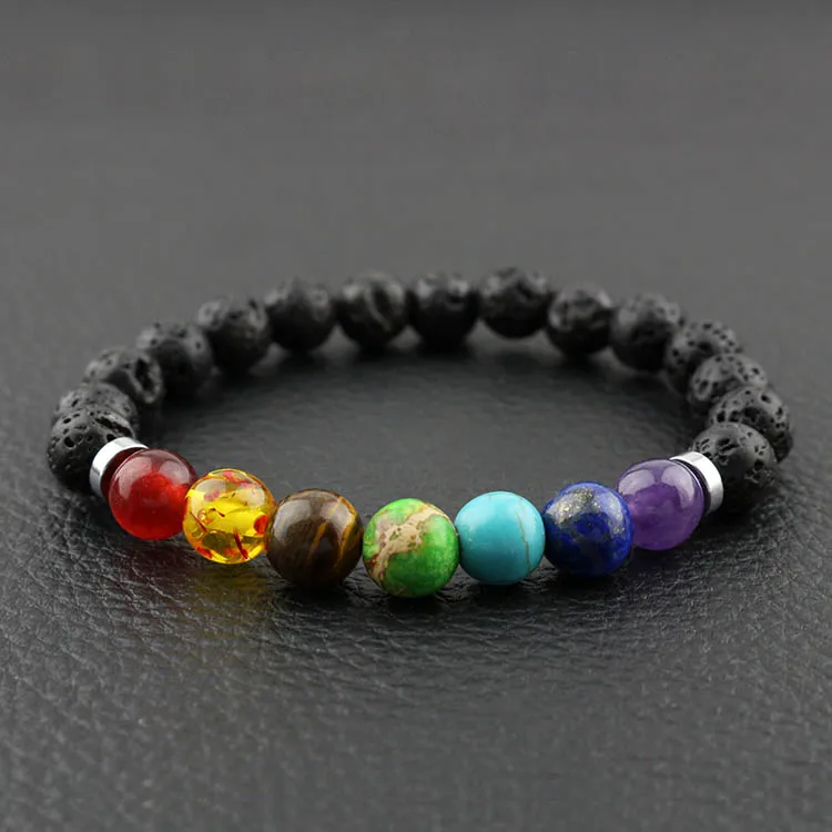 healing 7 chakras bracelet