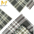 Plaid stretch fabric polyester rayon fabric plaid fabric for suit school uniform 84%poly 13%rayon 3%span