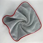 Double sides Microfiber Coral Fleece Cleaning Cloth Car Wiper Towel Wash Cleaner Wax Detailing