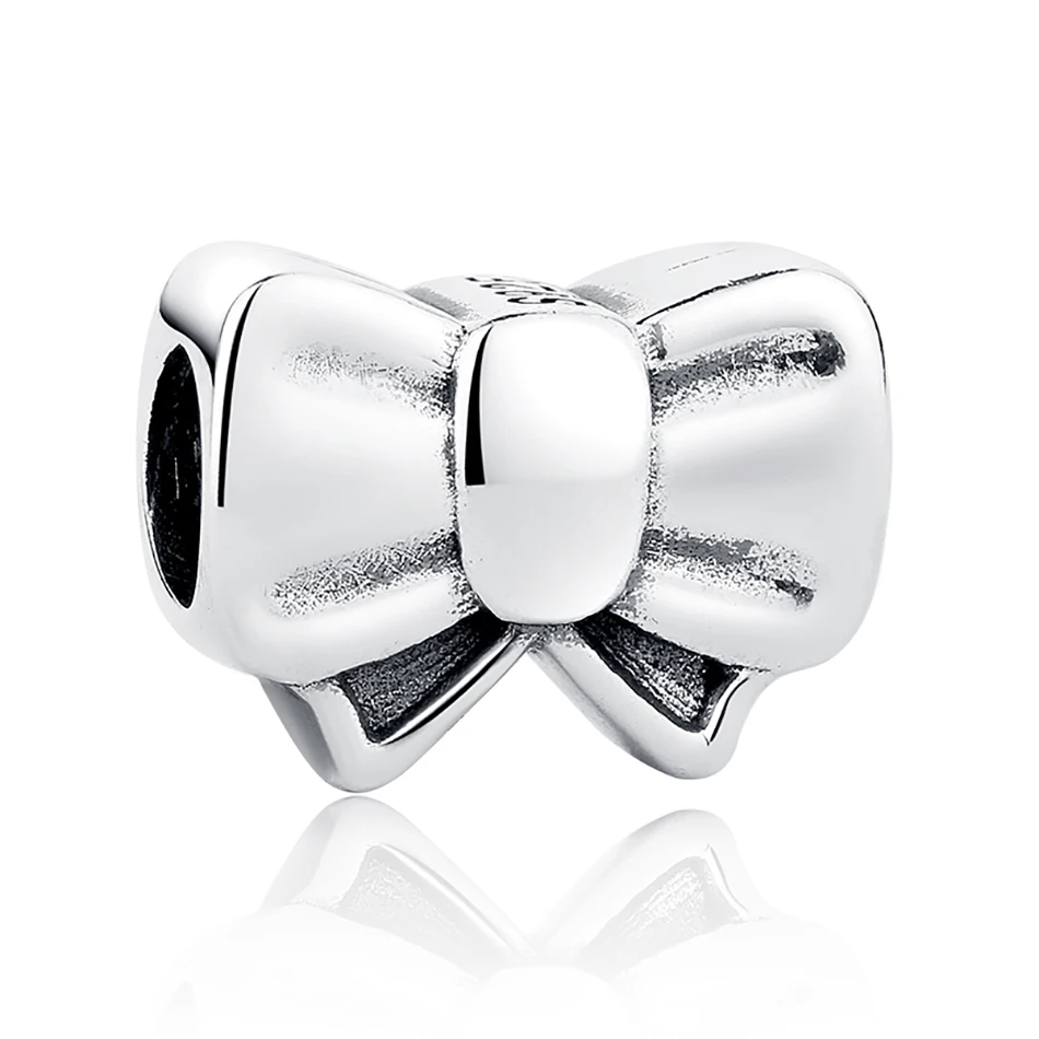 Original 100% 925 Sterling Silver Bow Knot Bead Charms For Bracelets DIY Jewelry Accessories
Original 100% 925 Sterling Silver Bow Knot Bead Charms For Bracelets DIY Jewelry Accessories
