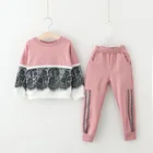High quality wholesale custom boutique children's boutique wear clothing fall sets in india