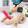 Factory su[pply kids wooden spinning top toy, high quality children wooden spinning top toy,baby wooden spinning top toy