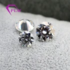 18k gold engagement ring moissanite round diamond cut synthetic moissanite manufacturer