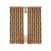 NAPEARL jacquard luxury blackout curtain drapes for the living room