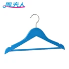 13.7inch Kids Hanger Yellow 35cm long Color children wooden hanger 10pcs/set For Retail !